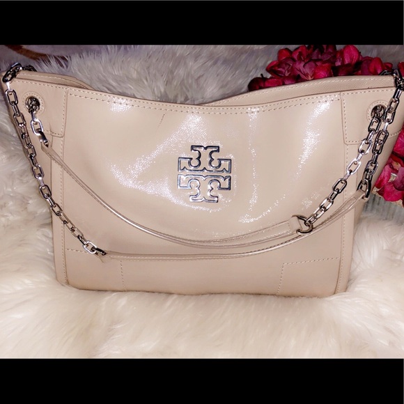 Tory Burch Handbags - TORY BURCH Patent Leather Shoulder Bag